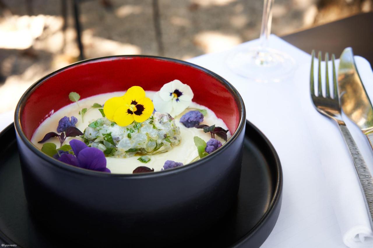 L'Ermitage Hotel Cuisine-A-Manger Saint-Cyr-au-Mont-d'Or Buitenkant foto